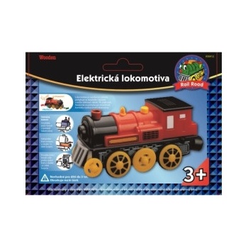 Maxim Elektrická lokomotíva červená