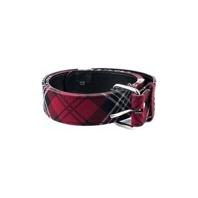 Opasek červený tartan