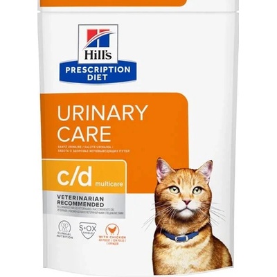 Hill’s Prescription Diet C/D Multicare Feline Kurča 1,5 kg