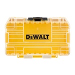 DEWALT Куфар за съхранение на DEWALT, малък ToughCase, отделение за съхранение, държач за накрайници