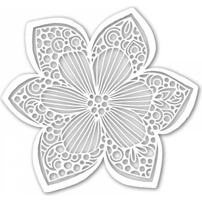 Šablona TCW 12aquot;x12aquot; (30,5x30,5 cm) - Collarette Dahlia The Crafter´s Workshop – Sleviste.cz
