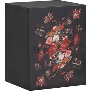 vidaXL Висящ шкаф Многоцветен 38 x 33, 5 x 48 см Солидно мангово дърво (4018720)