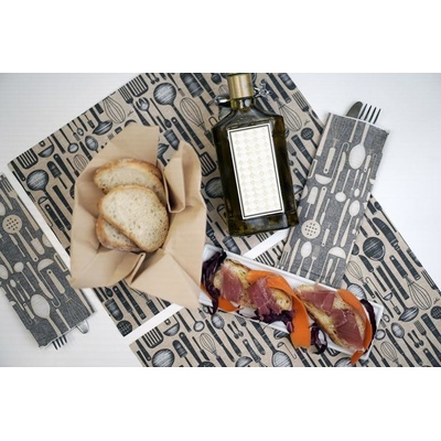 Infibra Jednorázové papírové prostírání New Brunch 30x40cm 250ks – Zboží Dáma