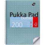 Pukka Pad Спирална тетрадка, А4+, 100 листа, pukka pad "Метална жълта" jm018dot (jm018dot)