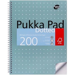 Pukka Pad Спирална тетрадка, А4+, 100 листа, pukka pad "Метална жълта" jm018dot (jm018dot)