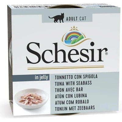 Schesir cat tuniak a morský ostriež v želé 85 g