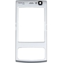 Náhradné kryty na mobilné telefóny Kryt Nokia N95 predný strieborný