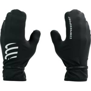Compressport Ръкавици Compressport Hurricane Waterproof Mittens Gloves - Black - размер XS/S (202-8360-0111)