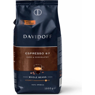 Davidoff Espresso 57 Dark & Chocolatey 1 kg – Zboží Dáma