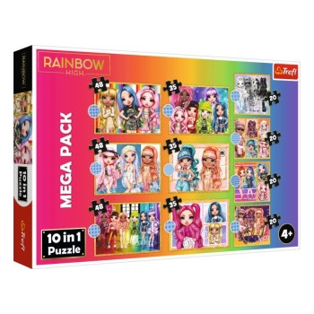 TREFL Rainbow High MEGA PACK 10v1
