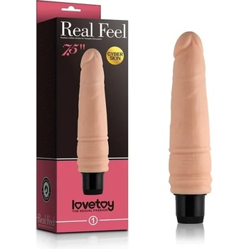 Image 1 of Реалистичен вибратор от кибер кожа, 19см. - Real Feel Cyberskin Vibrator 2 (LVTOY00017)