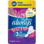 Always Дамски превръзки Platinum Day&Night, 22 бр (2122589)