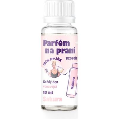 Úklid pro klid Parfém na praní Sakura 10 ml