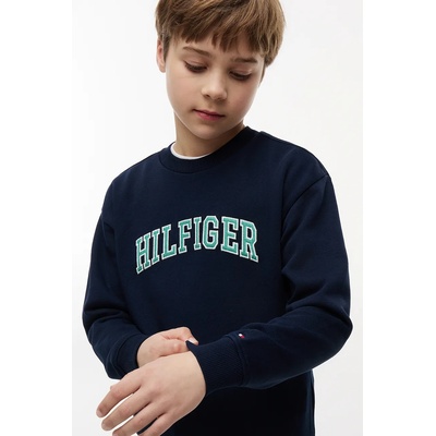 Tommy Hilfiger суичър за деца от памук (KB0KB10404.116.122.PPY2)