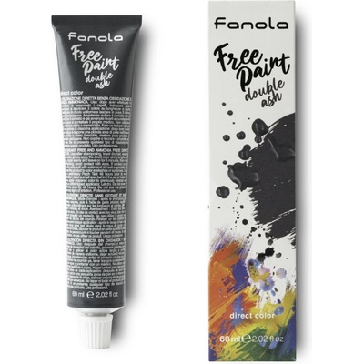 Fanola Free Paint Double Ash šedá 60 ml