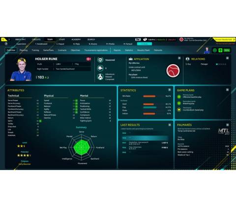 Tennis Manager 22