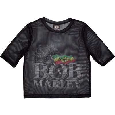 Bob Marley Logo Black L Дамски Риза (BMAMCT84LB03)