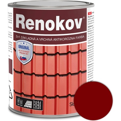 Renokov červenohnedý 2,5kg antikorózna farba na kov