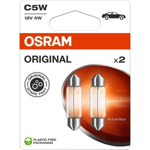 OSRAM original line 2bl c5w 5w 3200k