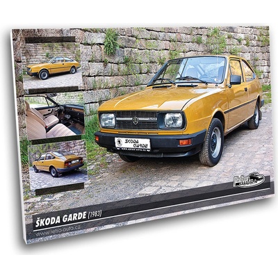 Obraz č. 20 - ŠKODA GARDE (1983) 100x70 cm