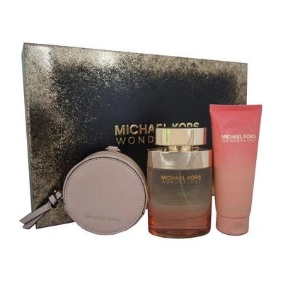 Michael Kors Wonderlust подаръчен комплект Eau de Parfum 100 ml + Body Lotion 100 ml + портмоне