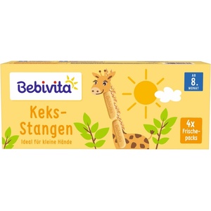 Bebivita Бебешки бисквити Bebivita - 8 м+, 4 х 45 g (12000) - ozone