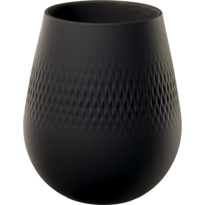 Villeroy & Boch - váza Collier, čierna