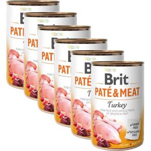 Brit Консерва Brit Paté & Meat Турция 6 x 400 г