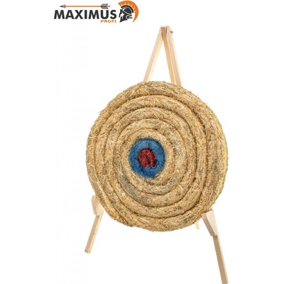 Maximus Profi Slaměná terčovnice EXTRA PROFI 120/13 cm červenomodrá