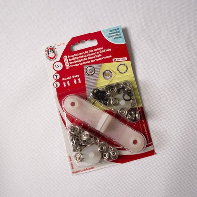 Takoy Patentky 10mm černá - balení 15ks – Zboží Mobilmania