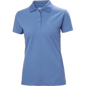 Helly Hansen clasic 79168 / Дамска поло тениска - каменно синя xxxl (59916846013)