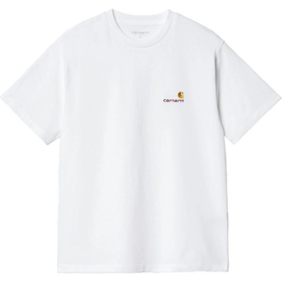 Carhartt WIP American Script S/S W bílá
