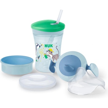 Nuk Сет чаши Nuk - Evolution Cups, All-in-one, момче, син (10255636)