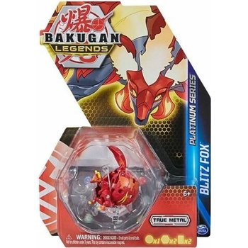 Spin Master Bakugan Legends Platinum Blitz Fox a karty