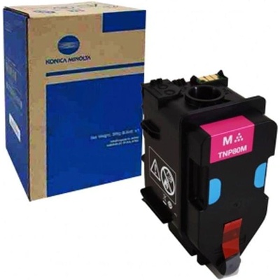 Konica Minolta Оригинална тонер касета Minolta TNP80M, 9000 страници/5%, Magenta (3020104232)