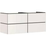 Hansgrohe Xilesa E - Шкаф за мивка, 62x138x55 см, 4 чекмеджета, матово бежово 54306780 (54306780)