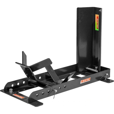 BIKETEC univerzální stojan bez ramen s objímkou přední kola s kolébka do přeprava motocyklu WHEEL CHOCK barva černá ocel 5mm – Zboží Mobilmania