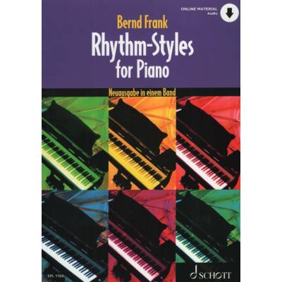 RHYTHM STYLES FOR PIANO + Audio Online učebnice klavírních doprovodů různých hudebních stylů