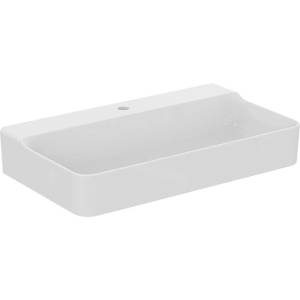 Ideal Standard Atelier Conca 80 cm стенен умивалник, бял гланц, с отвор за смесител T379501 (T379501)