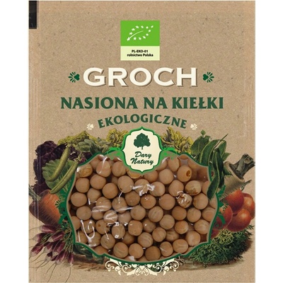 Dary Natury Грах, семена за кълнове, БИО 50 g | Dary Natury (005472 DN)