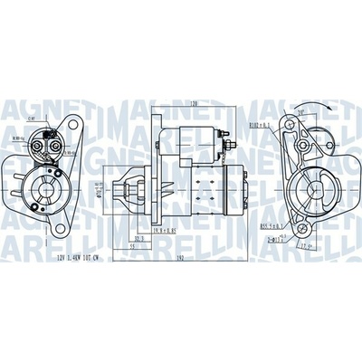 Štartér MAGNETI MARELLI 063721418010
