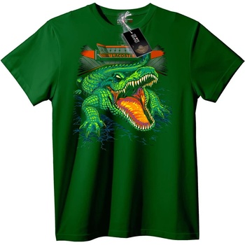 NOONEBRAND Тениска Lacoste Графика с Алигатор - L, Black
