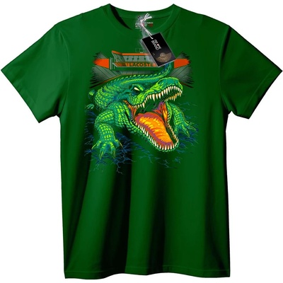 NOONEBRAND Тениска Lacoste Графика с Алигатор - L, Black