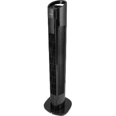 SENCOR SFT 3113BK Stĺpový ventilátor, veľkosť 31", 3 rýchlosti (nízká/stČervenáná/vysoká), horizontálne otáčanie, diaľkové ovládanie, 50W