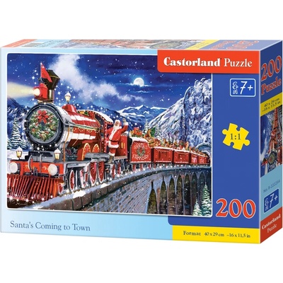 CASTORLAND Santov príchod 200 dielov
