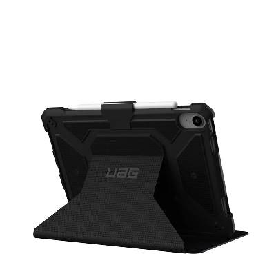 Urban Armor Gear Gear Metropolis Case - удароустойчив хибриден кейс от най-висок клас за iPad 10 (2022) (черен)