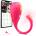 SuperLove Vibrating Wearable Bullet with App Pink