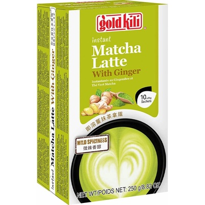 GOLD KILI instantní nápoj Matcha Ginger Latte 10 x 25 g