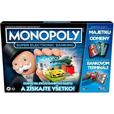 Hasbro Monopoly Super elektronické bankovníctvo