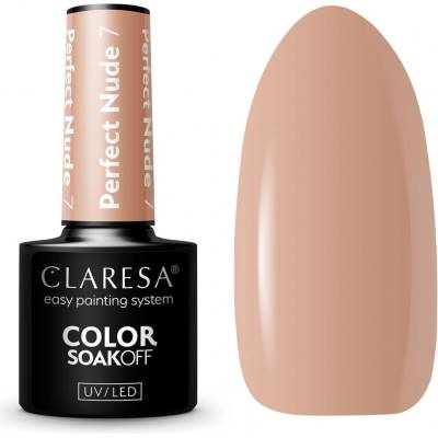 CLARESA gél lak na nechty PERFECT NUDE 7 5 ml